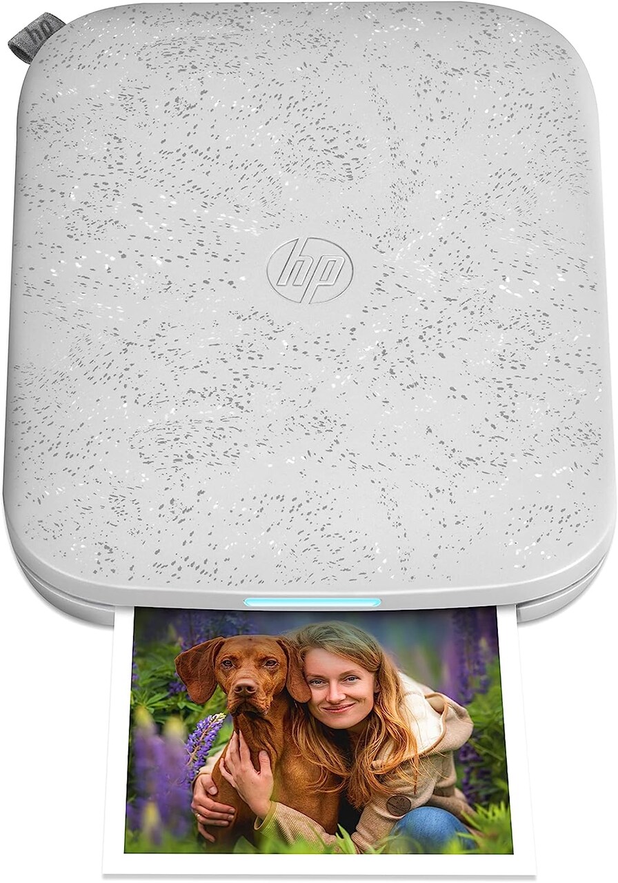 HP Sprocket Portable Printer, 3x4" Instant Photo Printer for iOS & Android Devices